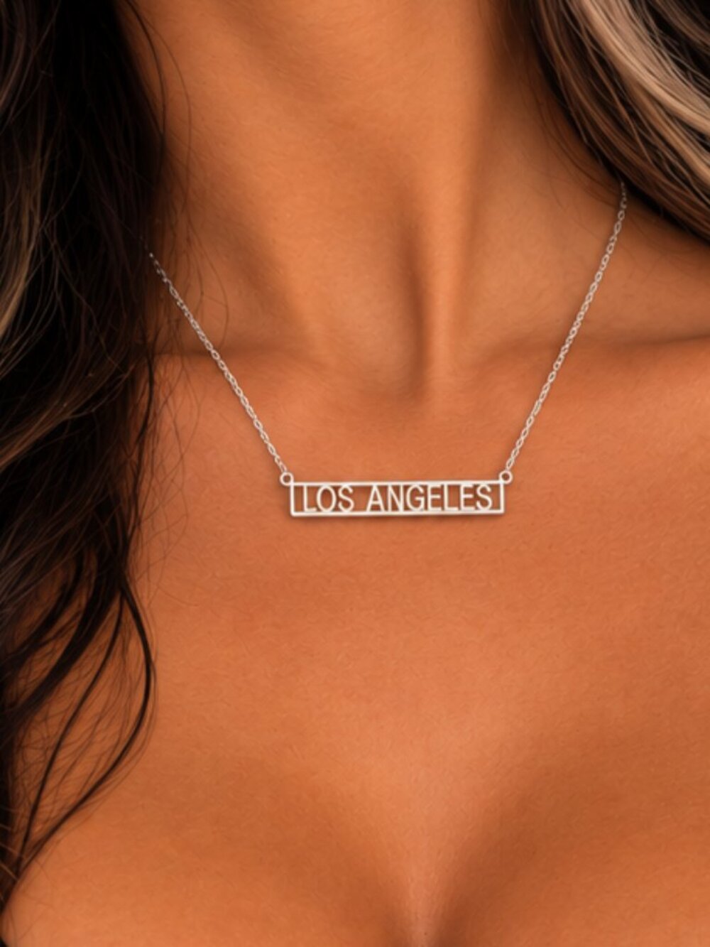 Lost In Los Angeles Dainty Necklace